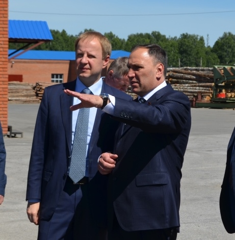 Визит В.П. Томенко
