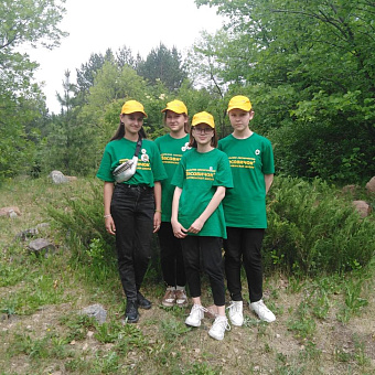 "Школьное лесничество" выступило достойно!