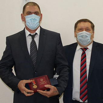 Вручение заслуженных наград